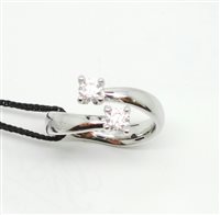 Anello Recarlo Donna Eternity in Oro bianco Diamante 0.47 Ct R02CO341-15 - R02CO341-15